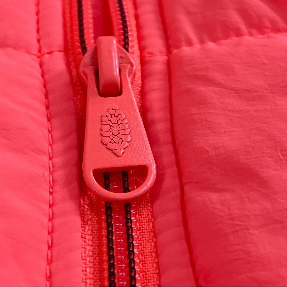Free People Movement Women's Pippa Packable Puffer Jacket Mango Orange Sz M - Picture 10 of 16
